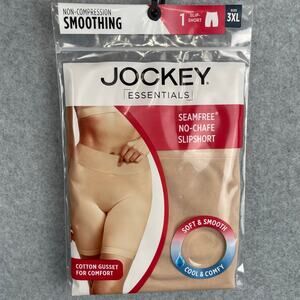 G5001 Jockey Essentials Women's Shapewear Body Slimming Slipshort Size 3XL